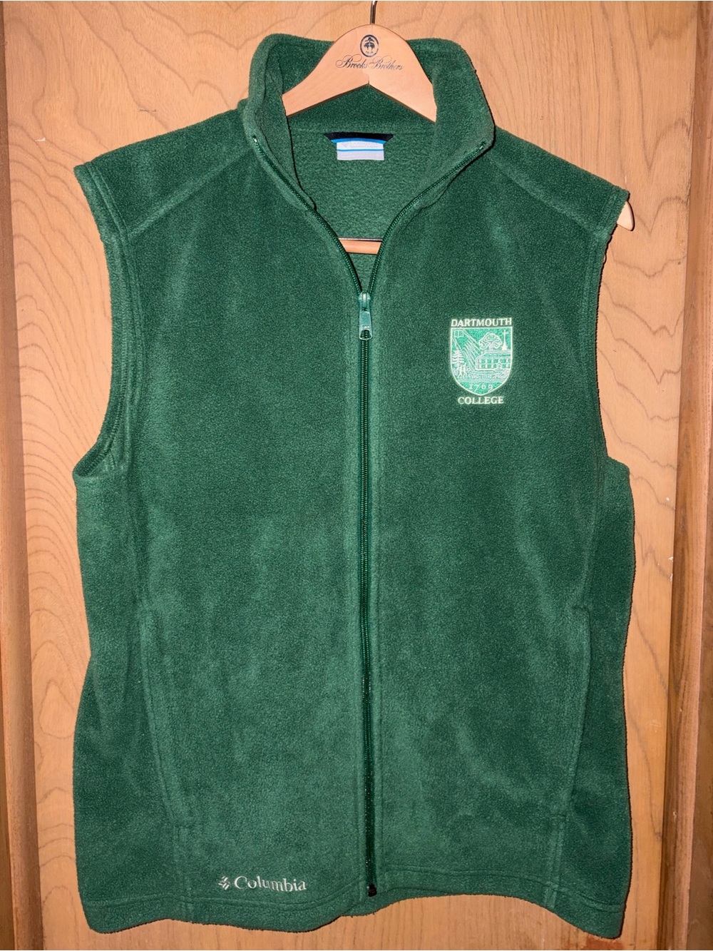 Dartmouth College Embroidered Fleece Vest